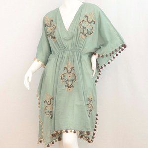 Coverup Cotton Hand Embroidered Free Size